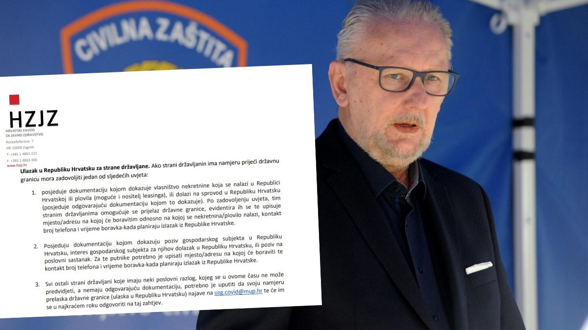 Niste hrvatski državljanin, a želite u Hrvatsku? Pitajte na ovaj e-mail smijete li