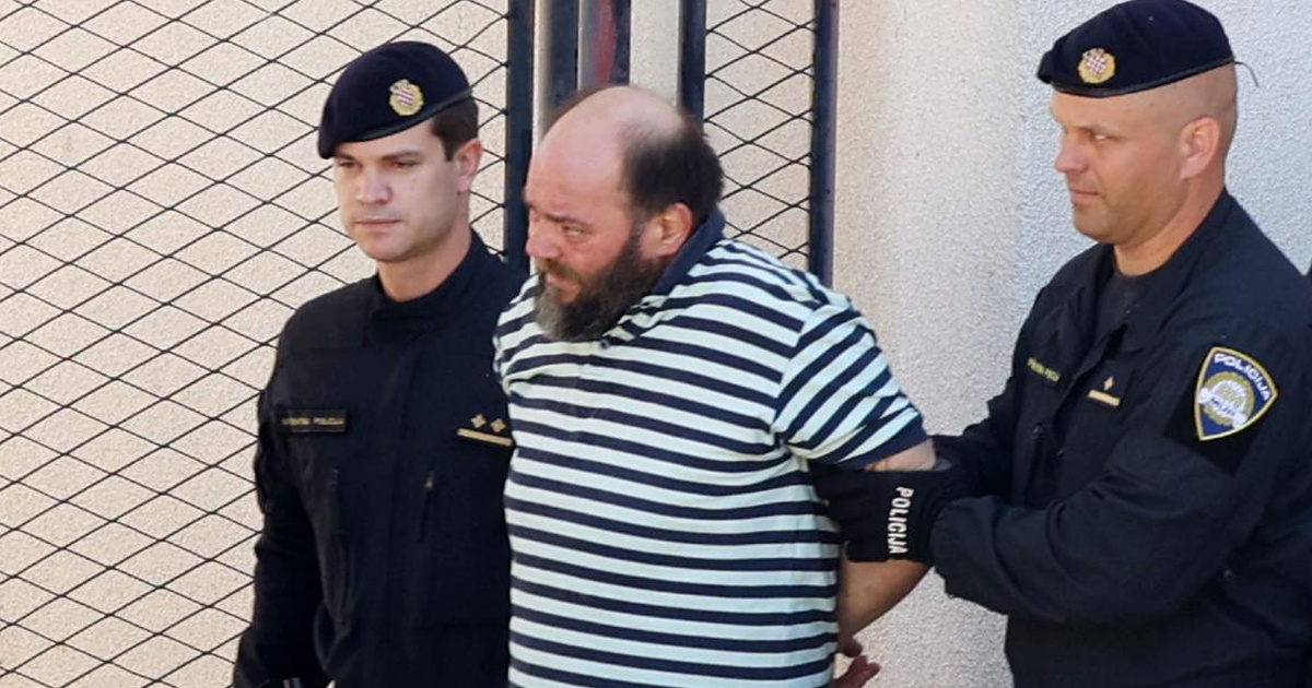VIDEO Policija odvela ubojicu iz Drniša