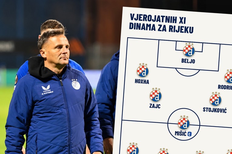 Ovo je vjerojatni sastav Dinama za Rijeku