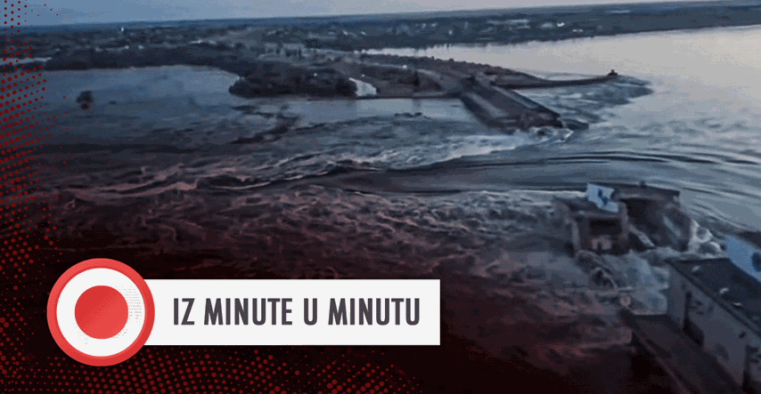 Voda se digla 11 metara, plutaju mine... SAD: Rusi su raznijeli branu, imamo dokaz