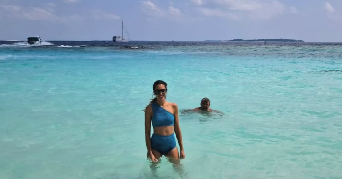Nives Ivanišević podijelila foke s Maldiva, pozirala u plavom bikiniju