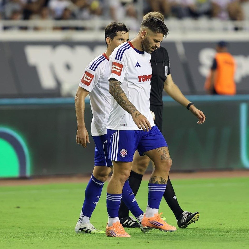 Hajduk bez trojice igrača protiv Vukovara u sljedećem kolu