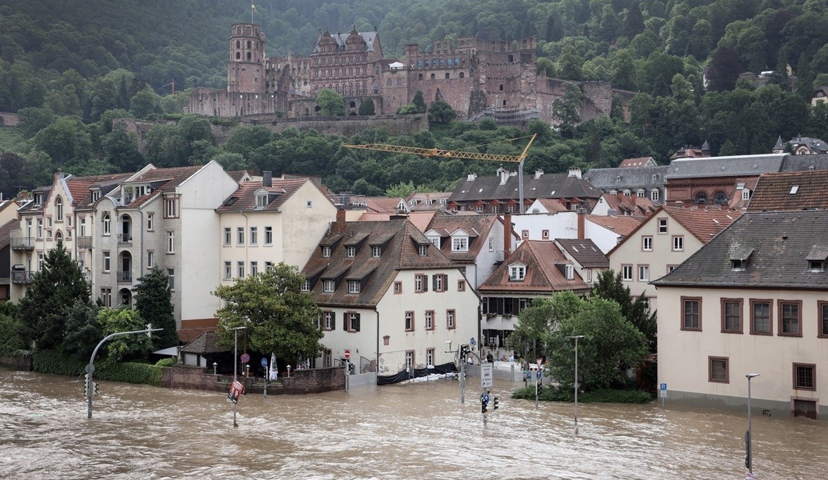 Jug Njemačke Poplavljen. Meteorolozi: Ova Količina Kiše Padne Jednom U ...