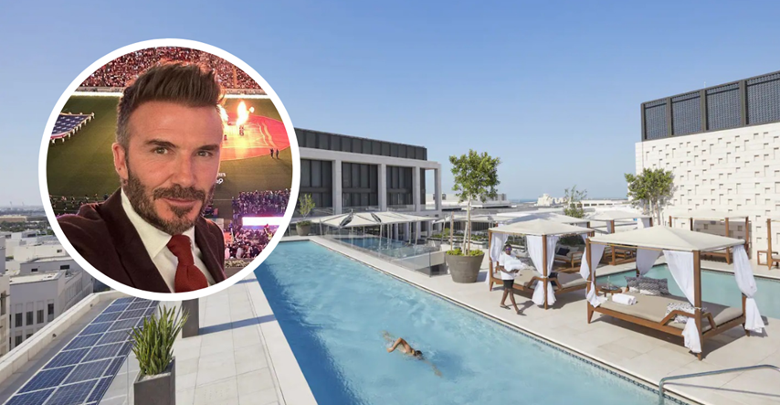 FOTO David Beckham u Dohi boravio u luksuznom hotelu u kojem noćenje košta 170.000 kn