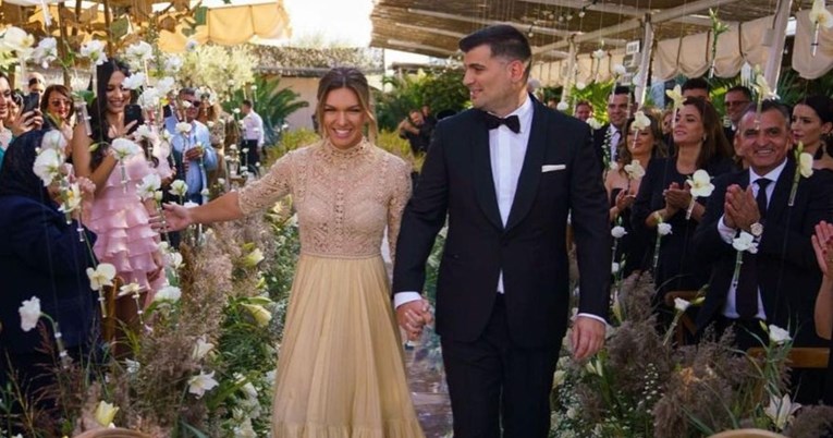 Tenisačica Simona Halep udala se za makedonskog bogataša i objavila fotke sa svadbe
