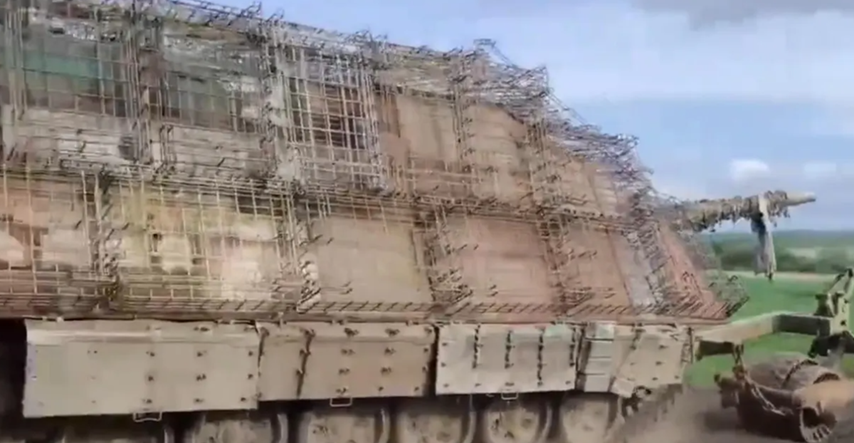 VIDEO Rusi su na svoje gigantske tenkove-kornjače dodali još jedan sloj oklopa