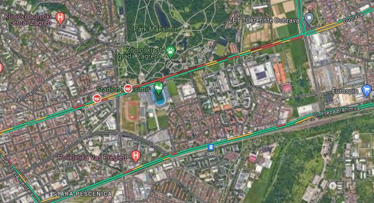 Sudar na tramvajskoj pruzi u Zagrebu, pet linija vozilo skraćeno
