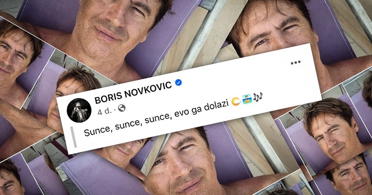 Znate ono kad ne znate koji selfie s plaže objaviti? Boris Novković nema tu brigu