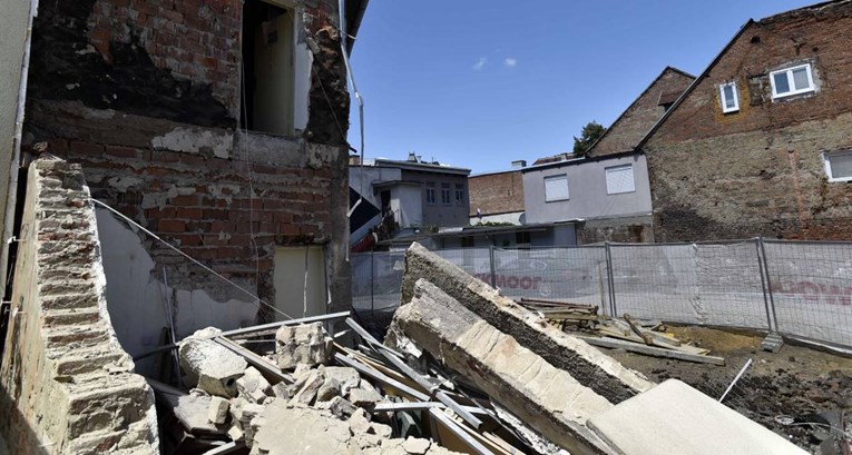 Urušio se dio zgrade u Zagrebu, nema ozlijeđenih: "Spasilo me to što sam bio na kavi"