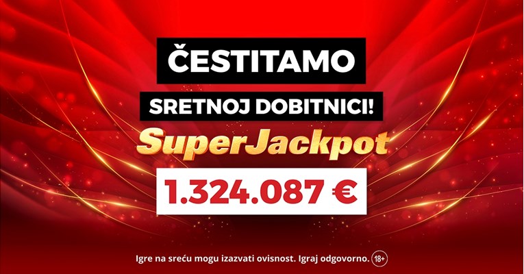 Zagrepčanka osvojila 4. milijunski jackpot u SuperCasinu