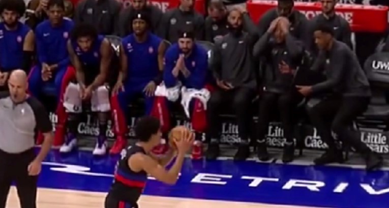 Pogledajte što su napravili Pistonsi. Trener im se u očaju hvatao za glavu 