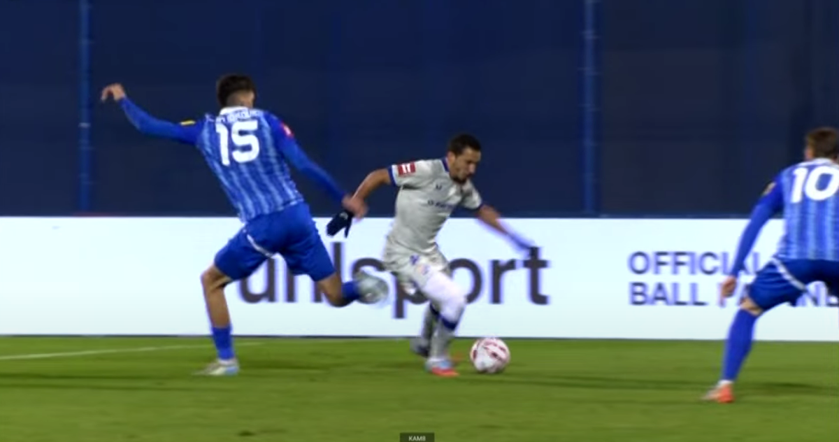 Pogledajte zbog čega je Lokomotivi poništen gol protiv Dinama. Je li bio prekršaj?