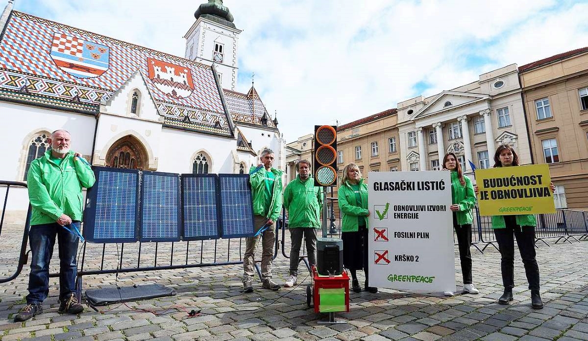 Greenpeace poslao strankama upit o planovima za zaštitu okoliša