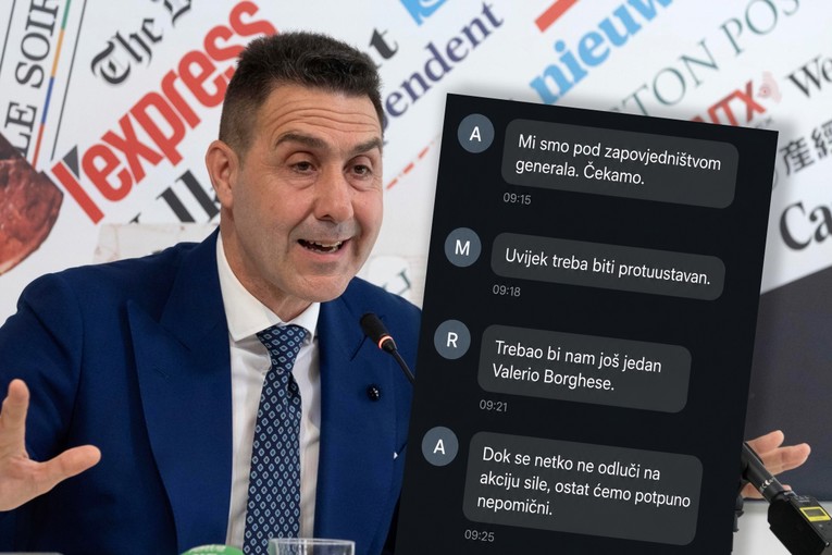 Objavljene poruke talijanskih krajnjih desničara. Spominju Hitlera, Židove, vojni udar