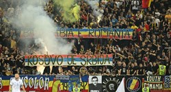 Na 45 minuta prekinut susret Kosova i Rumunjske zbog transparenta "Kosovo je Srbija"