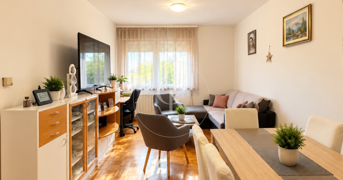 Trosoban stan u Zagrebu prodaje se za 190.000 €. Pogledajte fotke