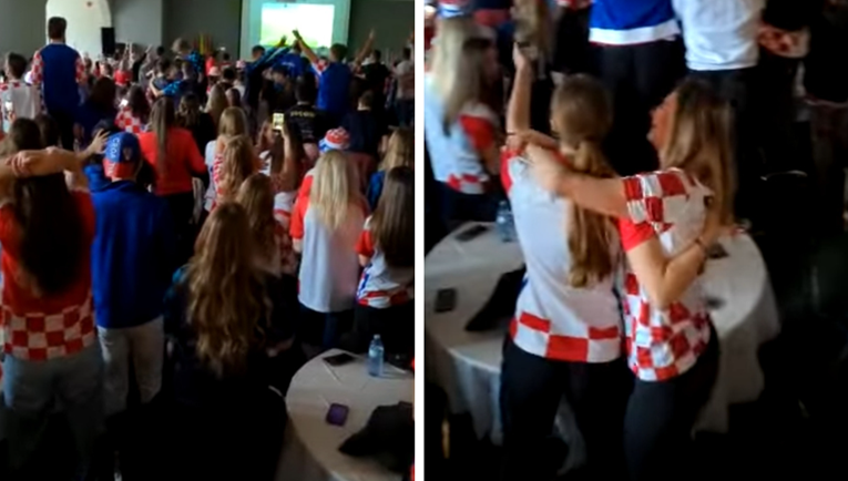 VIDEO Pobjeda Hrvatske slavila se i u srcu Kanade, pogledajte atmosferu u Torontu