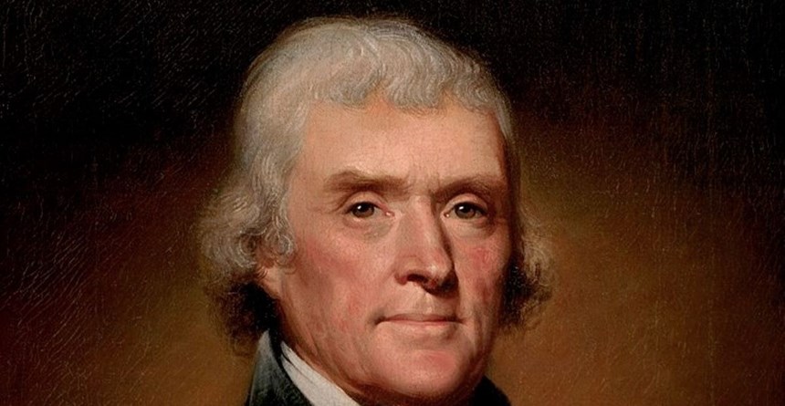 Thomas Jefferson napisao je da su svi ljudi rođeni jednaki premda je imao robove