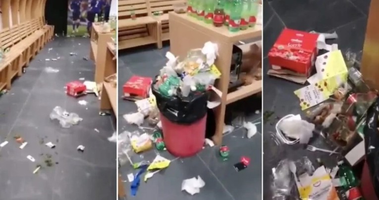 Pogledajte u kakvom su stanju igrači Italije ostavili svlačionicu nakon ispadanja