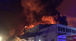 Veliki požar u Ljubljani pod kontrolom, stanovnicima se savjetuje da zatvore prozore