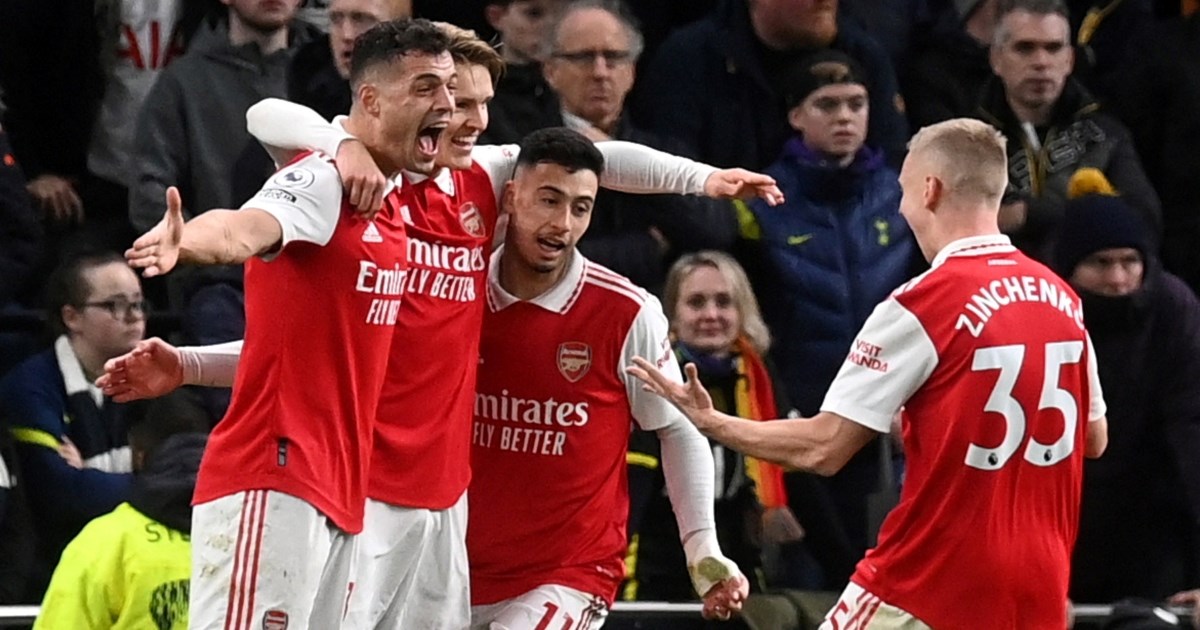 VIDEO Arsenal u derbiju pobijedio Tottenham i pobjegao Cityju na osam bodova