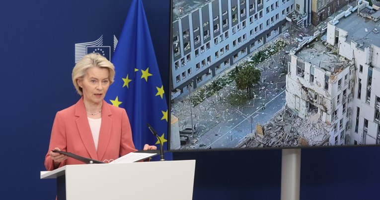 Ursula von der Leyen nakon napada na Kijev: "Putin mora sjesti za pregovarački stol"