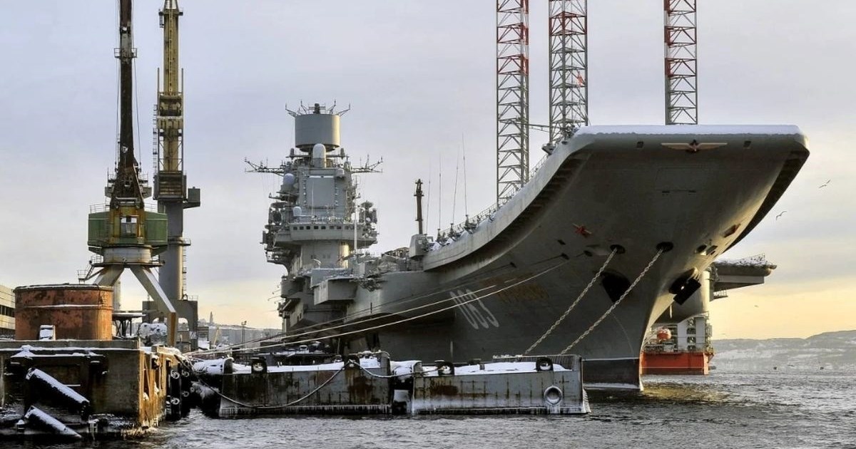 Rusija planira povući iz upotrebe svoj jedini nosač aviona