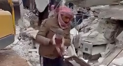 Bebu koja je u ruševinama u Siriji pupčanom vrpcom bila vezana za majku udomio rođak