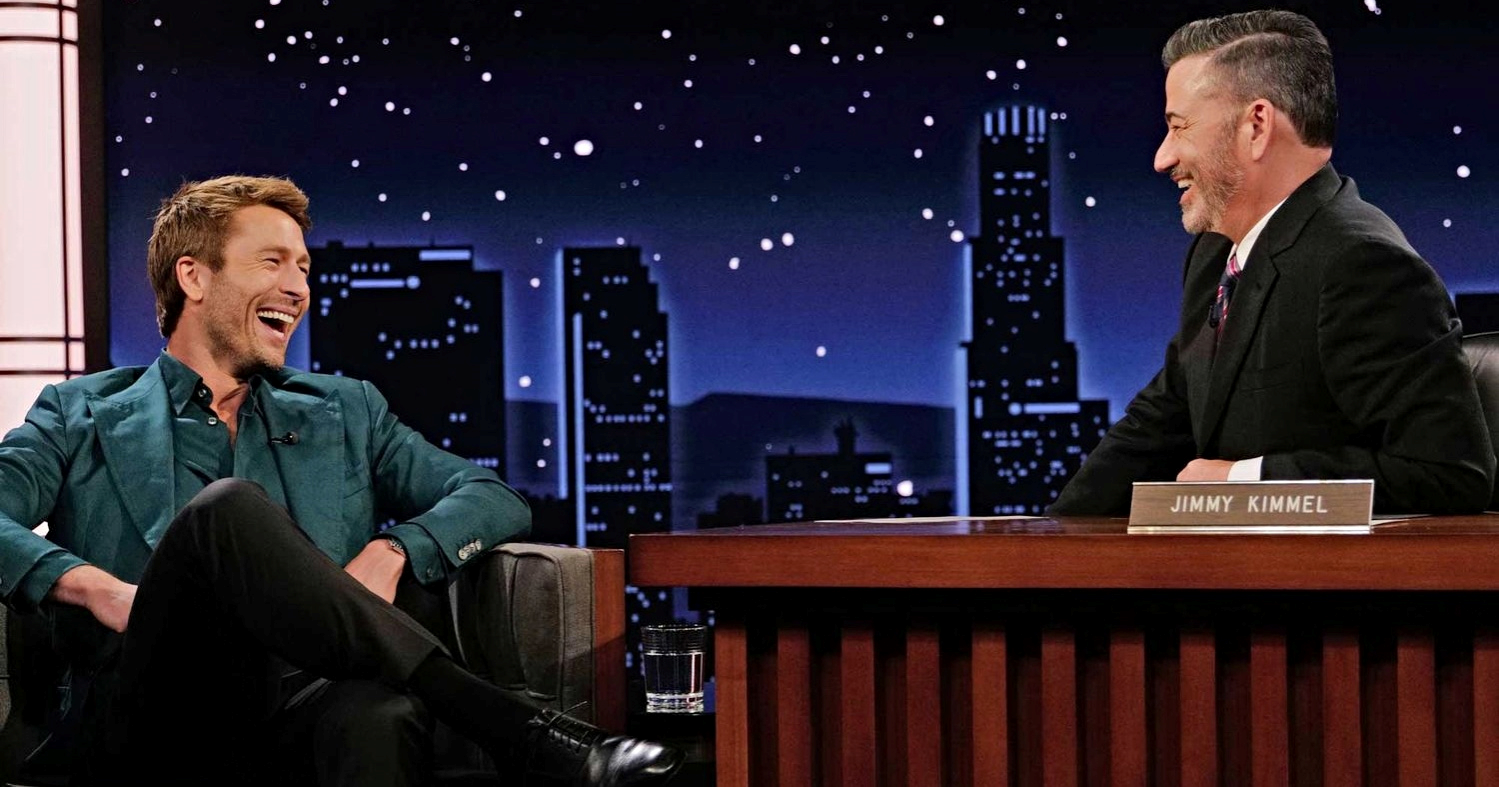 Glen Powell podržao Jimmyja Kimmela, gostovao je u prvoj emisiji nakon suspenzije