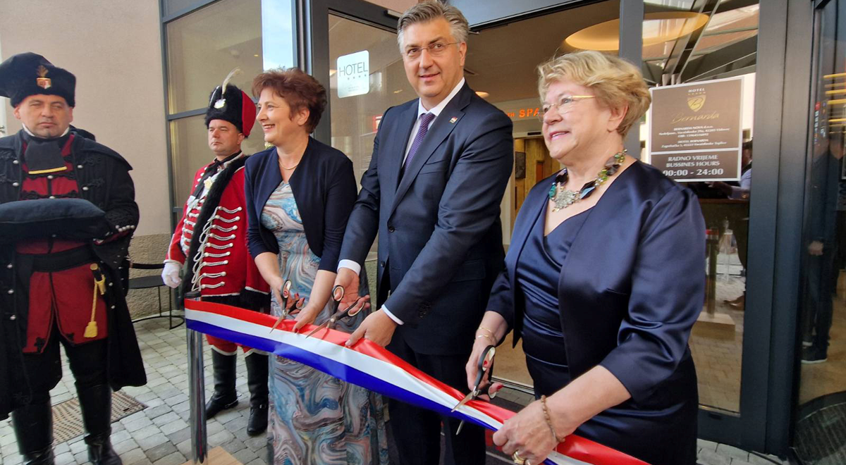 Plenković na otvorenju hotela vrijednog više od osam milijuna eura