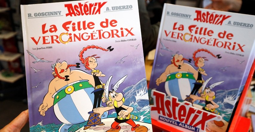 Kći autora crtanog stripa o Asterixu pronašla nedovršenu očevu skicu