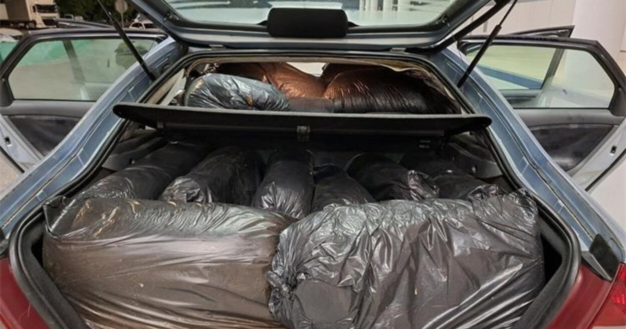 FOTO Velika zapljena u Zagrebu. Muškarac uhićen s više od 400 kilograma duhana