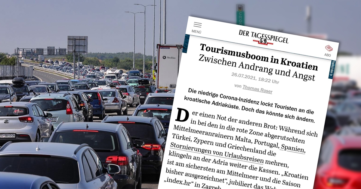 Njemački list: Hrvatska je privukla više turista od konkurencije, ali delta prijeti