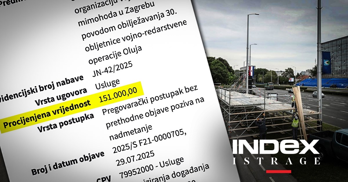 Koliko košta vojni mimohod? Samo za dodatne montažne tribine plaćamo 188 tisuća eura