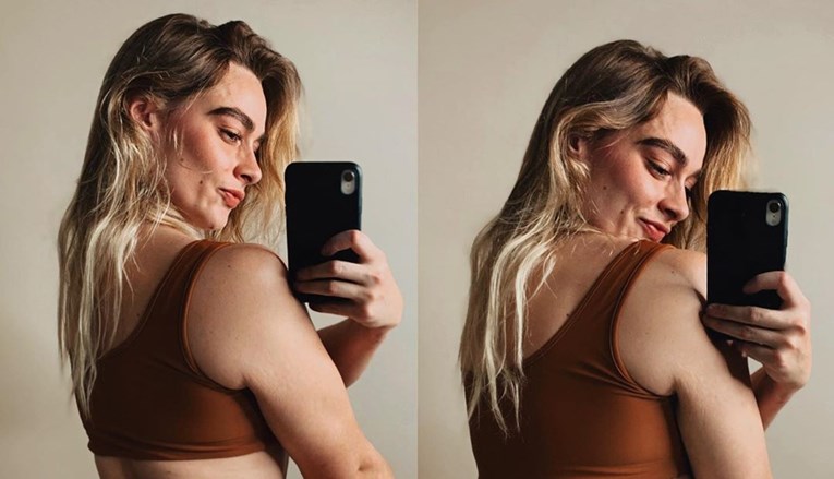 "Na obje fotke je moje tijelo": Pokazala kako poziranje može promijeniti izgled