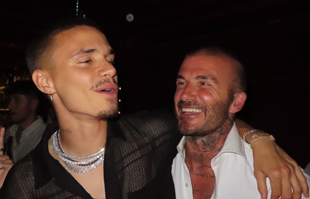 Beckhamov sin zbunio ljude starom fotkom s ocem: "Ovo izgleda kao neki mem"