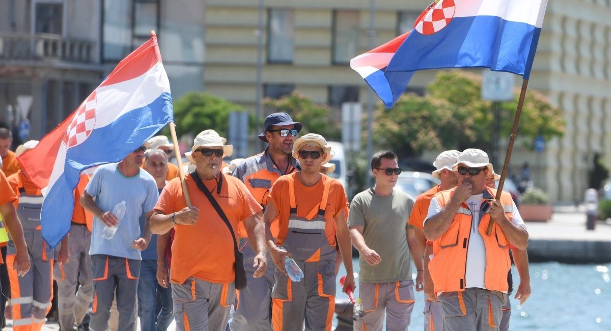 Savez sindikata: Krećemo u generalni štrajk solidarnosti s radnicima Cesta Šibenik