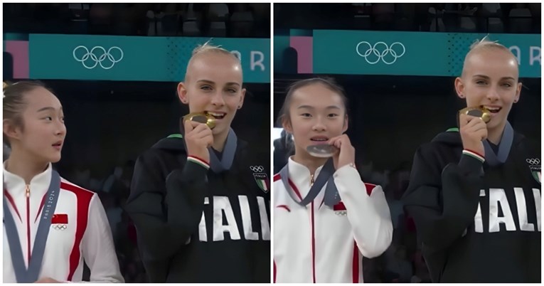 Kineska gimnastičarka ugledala kolegice kako grizu medalje, njezina reakcija je hit