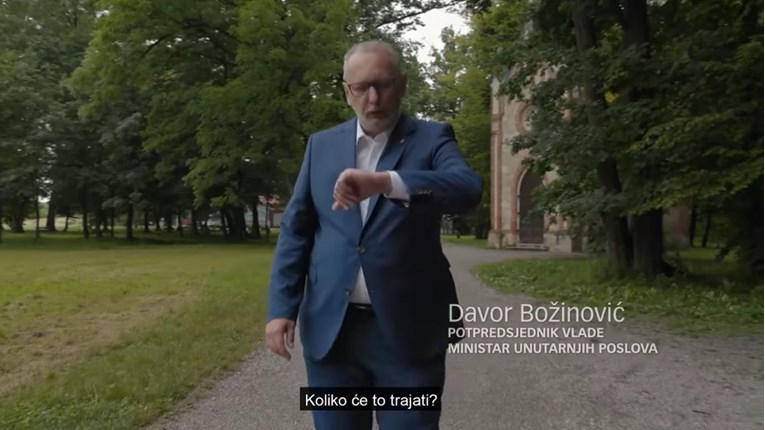 Božinović pokušao snimiti zabavni intervju, a na kraju je ocinkario Ivu Šulentić