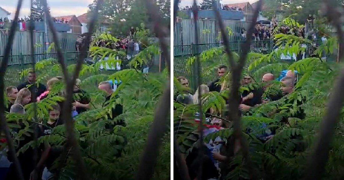 VIDEO Thompsonovi fanovi preskakali ogradu na Hipodromu, zaštitari ih zaustavili