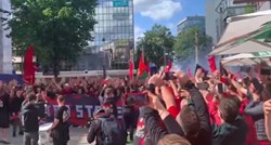 VIDEO Nevjerojatne scene iz Dortmunda. Albanci preplavili grad pred susret s Italijom