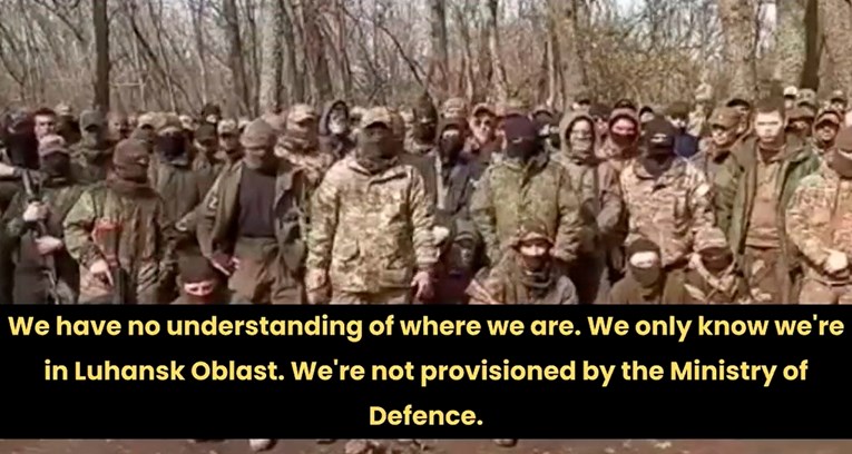 VIDEO Ruski vojnici snimili poruku: Zaplijenili su nam dokumente i odveli nas 
