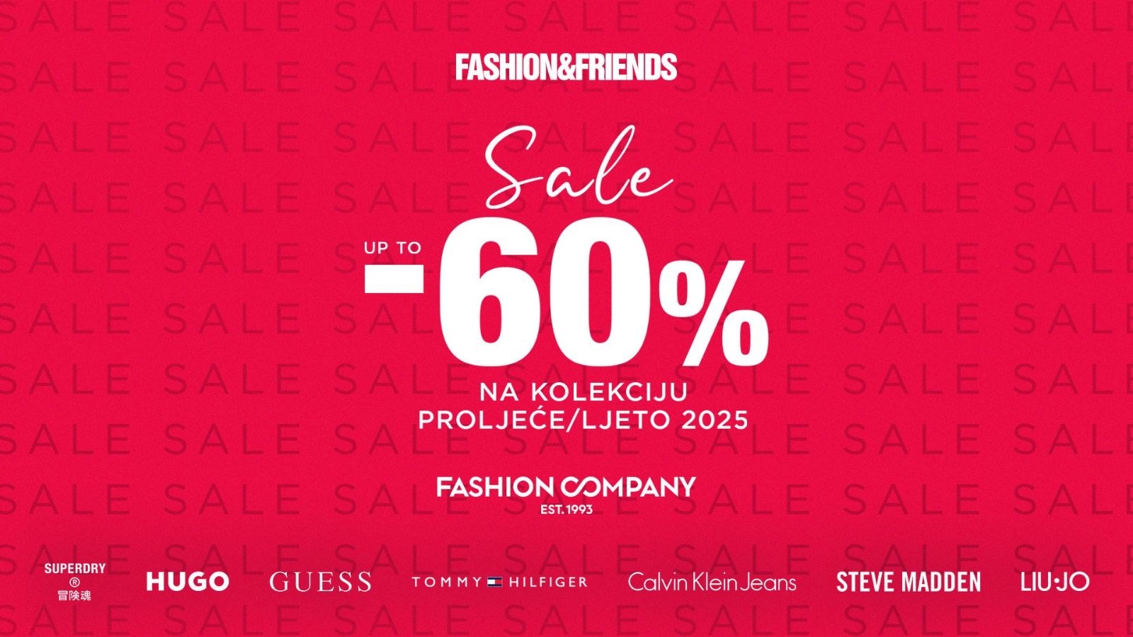 Ljetni popusti do -60% na najtraženije brendove u Fashion&Friends i Fashion Company