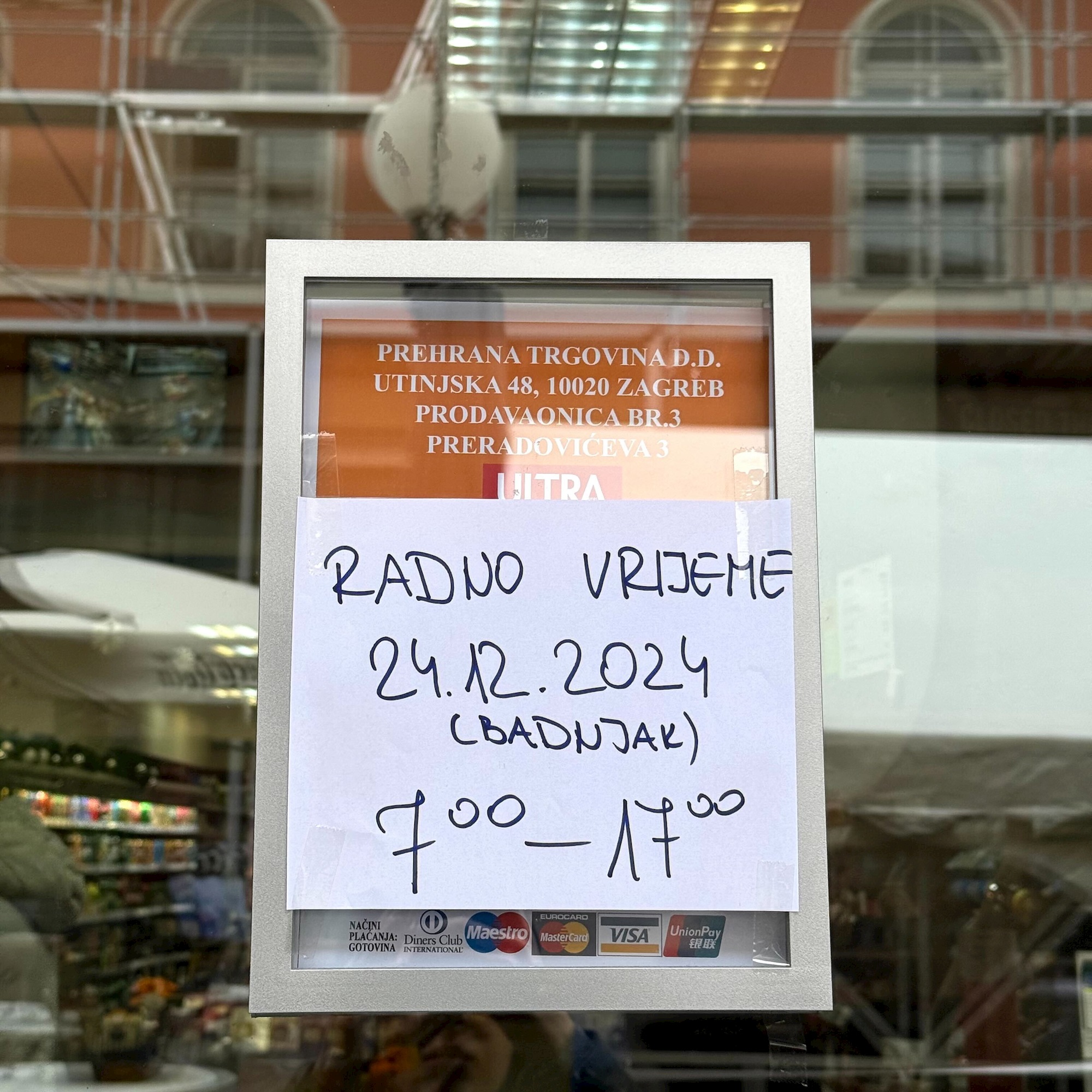 Evo kako danas, sutra i prekosutra rade trgovine