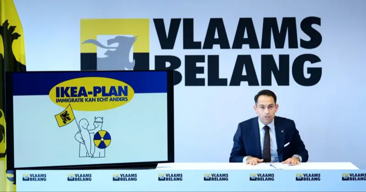 Belgijska desnica koristila vizual IKEA-e u kampanji protiv migranata. Prijeti tužba