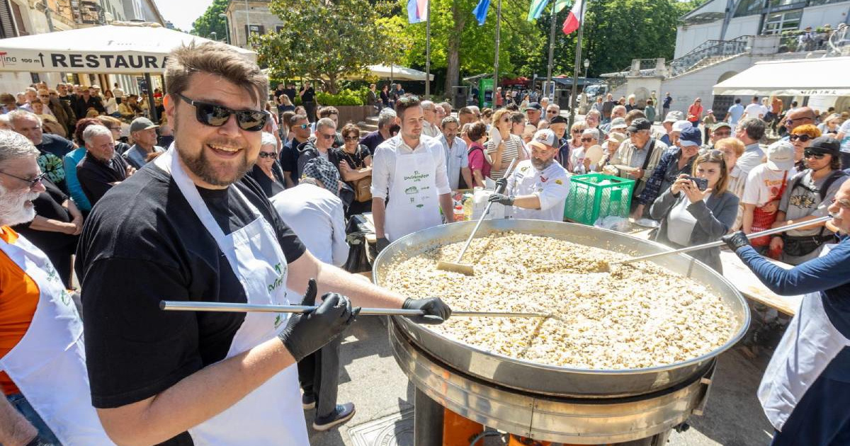 U Puli podjeljeno 600 porcija rižota povodom Dana pobjede nad fašizmom