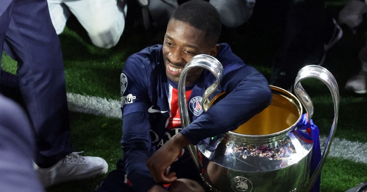 Ousmane Dembele proglašen najboljim igračem Lige prvaka