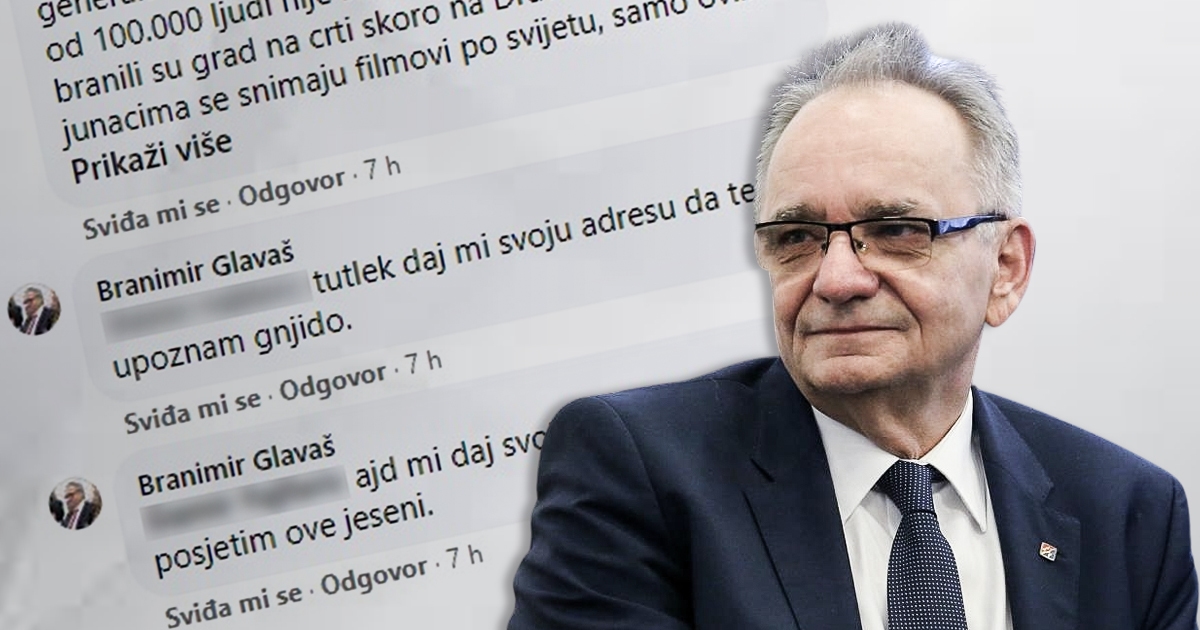 Glavaš čovjeku na Fejsu: Daj mi svoju adresu da te upoznam, gnjido