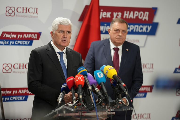 Čović i Dodik: Nastavljamo zajedno