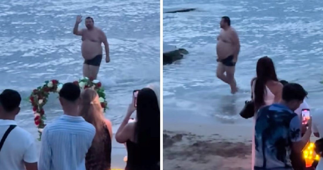 Prosidba u Umagu postala hit zbog kupača koji je ukrao show (11 mil. pregleda)